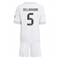Real Madrid Jude Bellingham #5 Hjemmebanesæt Børn 2025-26 Kort ærmer (+ korte bukser)